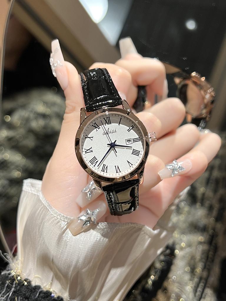 Generation Spot New Xiangshiman Quartz Movement Unisex Stainless Steel Band Watch 30M Water Resistant Fashion Simple Student