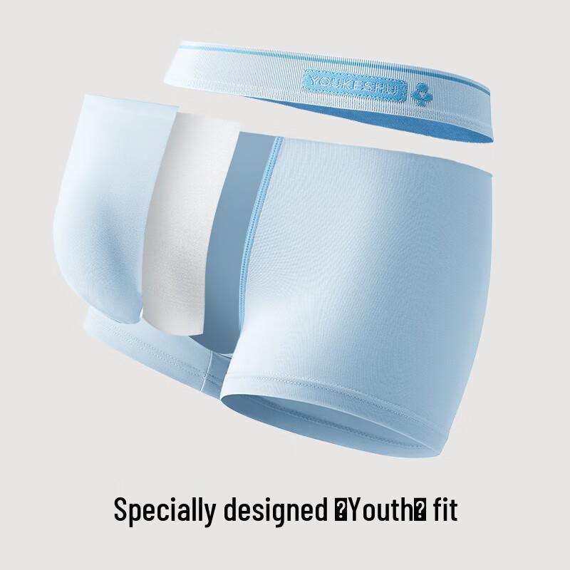 Youkeshu Tonårspojkars Lyocell Antibakteriella Kalsonger