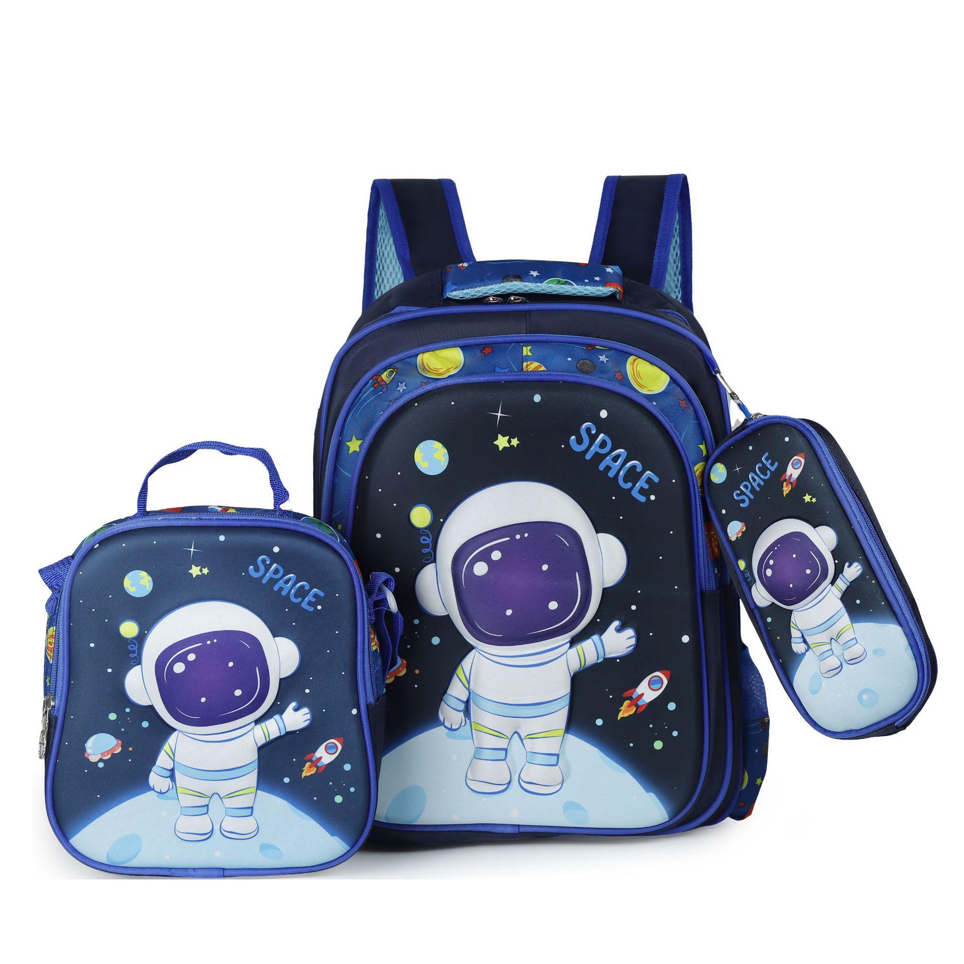

Labubu 3-Piece 3D Hard Shell Backpack Set for Kids - 16-inch, Trolley-Compatible, Large Capacity