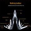 Outdoor Folding Stainless Steel Multi-Tool Pliers: Portable, Multi-Function Combination Pliers