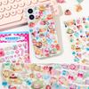 Cute Set of 3D Perfect for Cell Phone Smartphone Kids DIY Birthday Large Capacity 2-Piece Stickers, Treats, Decorations, Planners, Crafts, Cases,