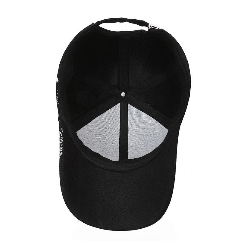 1Pcs Cotton Baseball Cap With Chinese Dragon Print Adjustable Strap Multiple Colors For Daily Wear Outdoor Sports Hiking