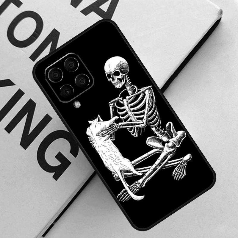 Bones Skeleton For Samsung Galaxy M35 M55 M14 M34 M54 M11 M21 M31 M13 M33 M53 M15 M12 M32 M52 M06 M16 Case
