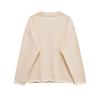 Women's French Chic Wool Blend Lace Knit Sweater for Autumn/Winter