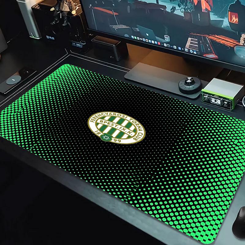 Ferencvárosi Torna Club Large Size Mouse Pad Large Gaming Table Cushion Non-slip Laptop Tablet Big Mousepad XXL Mat Mini PC Playmat With Lock edge