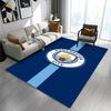 Manchester City Crest Design Rug Patterned carpet a non slip rug suitable for all seasons and any setting, gift