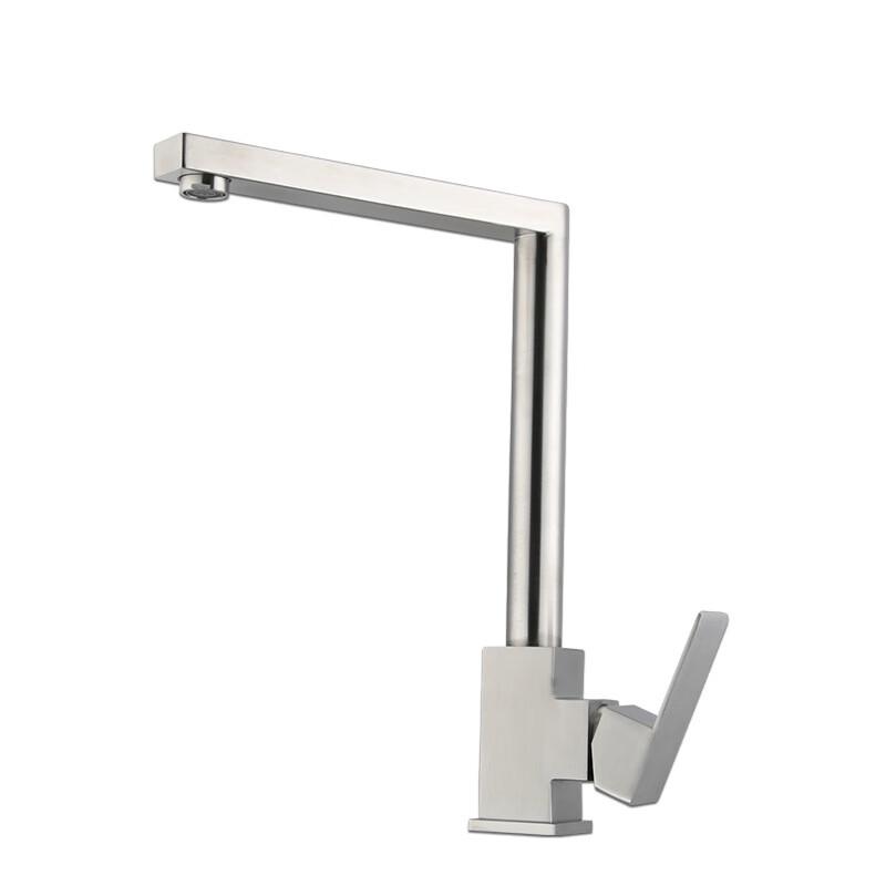 SUS304 Stainless Steel Hot & Cold Kitchen Sink Faucet