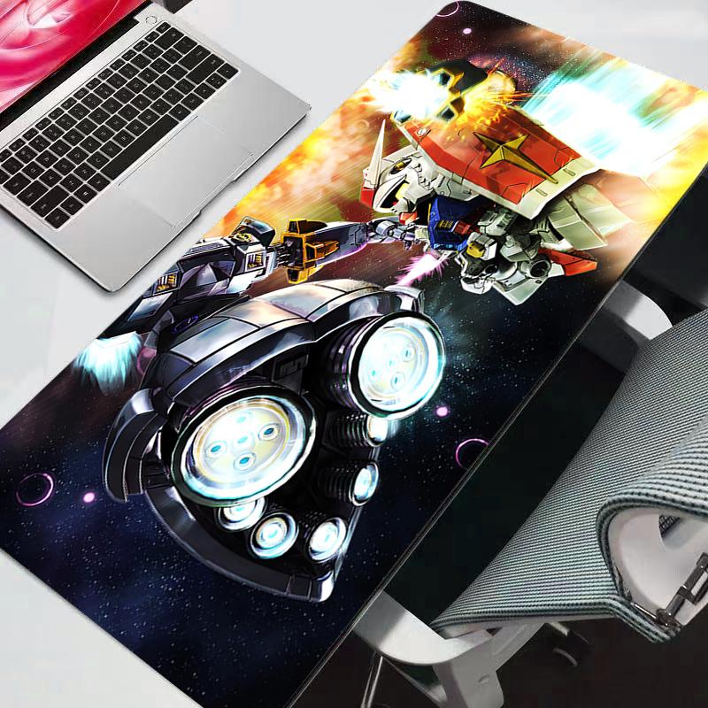 Anime Pad Mouse HD Print Computer Gamer Locking Edge Mousepad XXL Keyboard PC Mobile Suit Gundam Mice Mats Pad for Csgo