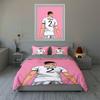 Footballer with jersey. Bedding sets Duvet cover sets Duvet covers Pillowcases(1 * Duvet Cover 2 * Pillowcases, without duvet insert)