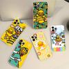 B-B Duck Anime Handyhülle Für IPhone 11 13 16 12 17 14 15 Pro Max Plus Weiche Klare Rückseite Hülle