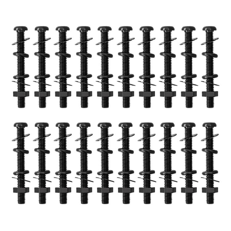 Reusable Computer Case Fan Long Screw Modified PC Cooling Fan Screw Stability Cooling Fan Mount Screw for PC Accessories