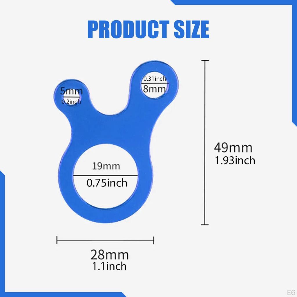10Pc guyline Tensioners Tent Rope Tightener Hiking Wind Buckle Cord Adjusters for Utility RopeS