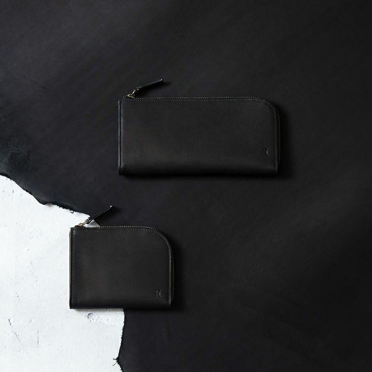 Tryon Official Original Baseball Glove Long Genuine Made in Large with Coin and Black Manufacturer's L-Zipper Wallet, Leather, Japan, Capacity, Purse,