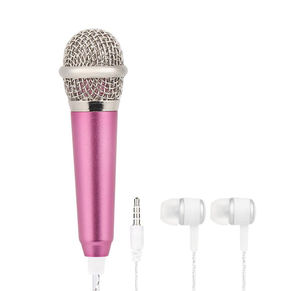 Singing Cell Phone Notebook Speaker With Headphone Mini Microphone Stereo