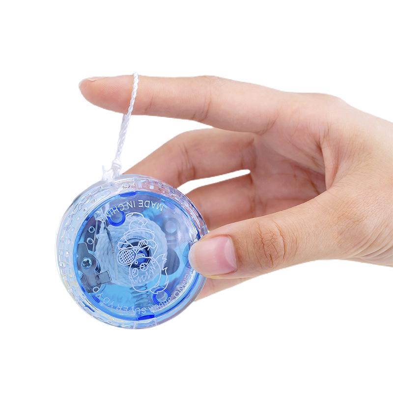 Leuchtender Schnur-Zieh-Yo-Yo: Lernspielzeug für Kinder