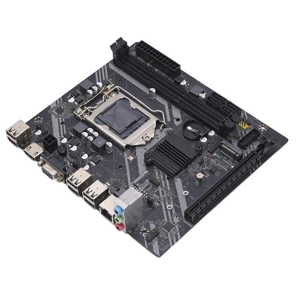 Computer Motherboard 100M Network Card 1155 Pin Dual Channel DDR3 Memory for Quad Core I3 I5 I7 Office Desktop Mainboard