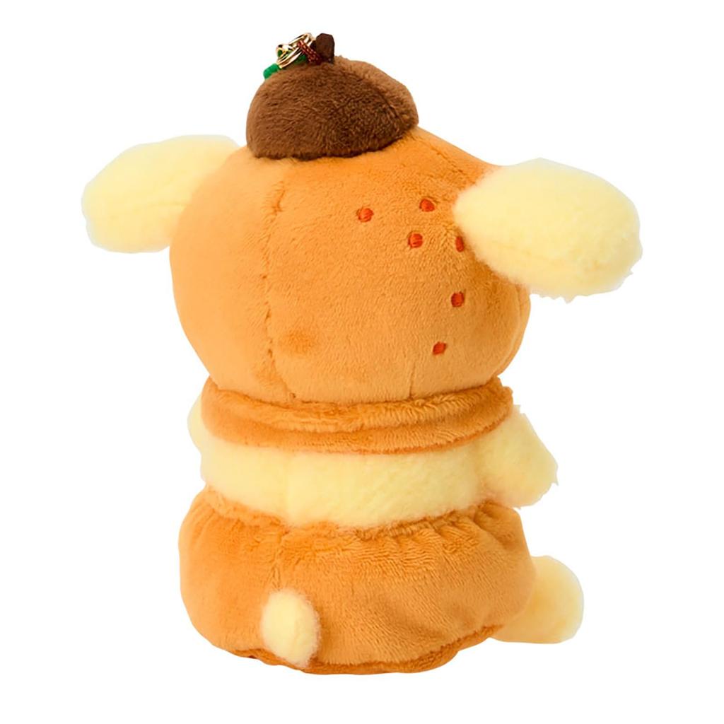 Sanrio Suporte de Mascote Pompompurin Idades 6 e 383929 (Projeto de frutas) Boa, Para Cima,