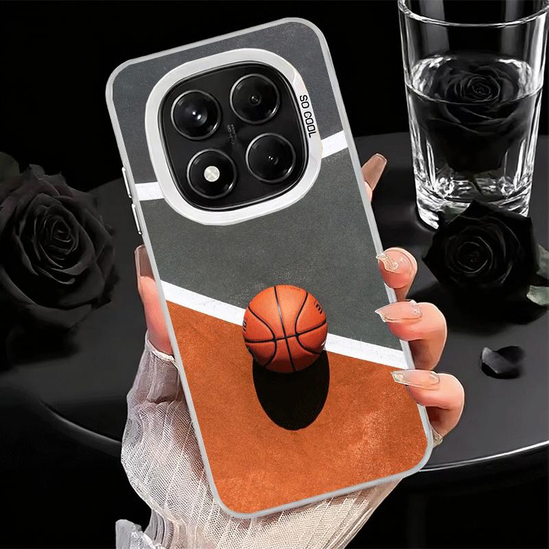 

Basketball Basket Sports Soft Phone Case for Samsung Galaxy S24 S25 FE S26 Edge S23 Ultra S22 Plus S21 + Shockproof Cover Back S Redmi Note 11 Pro 5G
