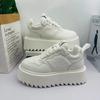 High Top Sneaker Men Designer White Board Shoes Fashion Artificial Leather Breathable Height Increased Flat Platform Sport Shoes