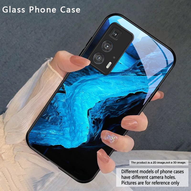 

Sea storm small sailboat For Motorola Moto Edge 20 Lite 30 Pro 40 Neo 50 Ultra G14 G22 G24 Power 34 G35 X30 Pro Glass Phone Case Motorola Edge 20 Pro