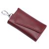 Mini Card Bag Genuine Leather Keychain Housekeeper Car Key Wallet  Men Women
