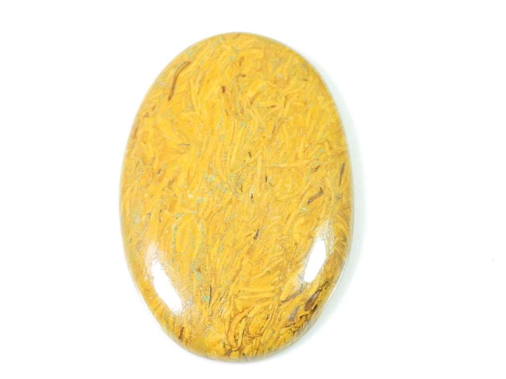 48Cts. Natural Mariam Jasper Oval Cabochon Loose Crytsal Gemstone 27X42X4MM SK-1418