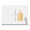 Pearl Metal Cutting Board Square Wooden Cutting Board Flare H-3661