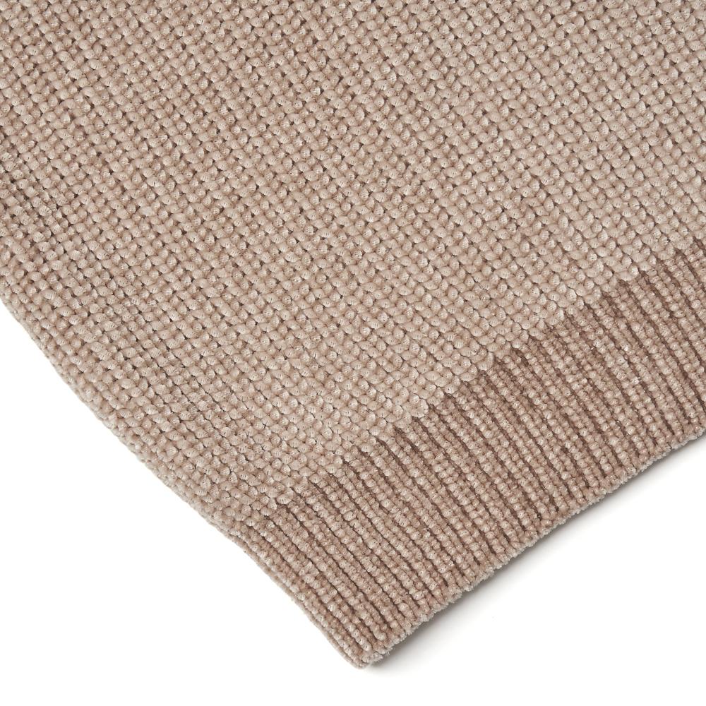 VERNO [Casual] Boat-Neck Knit Beige