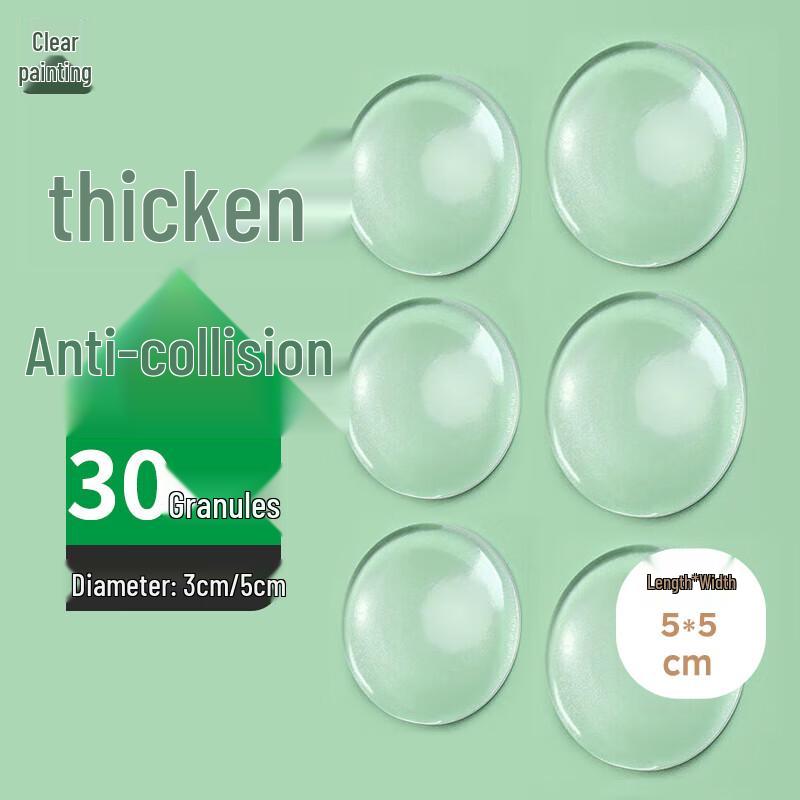 Clear Anti-Collision Bumper Pads