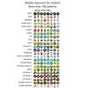 Cartoon Projection Flashlight 80 Patterns Creative Children Flashlight Toy Projector Baby Toys Bedtime Story Book Toy