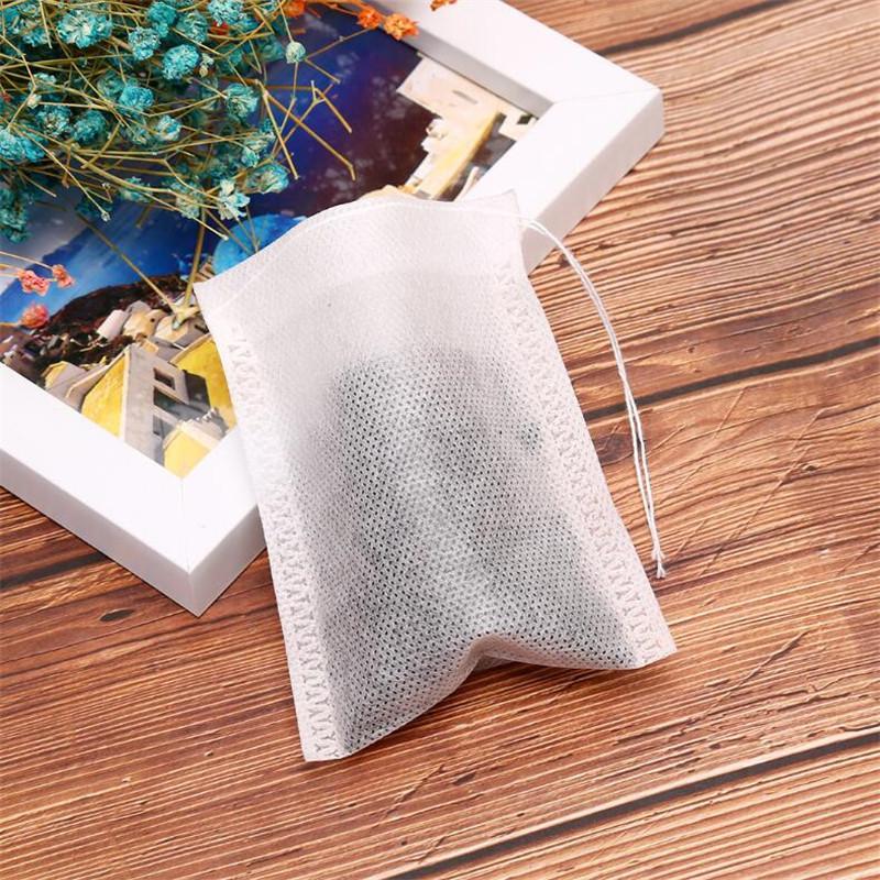 300 Pcs Tea Bags Bags For Tea Bag Infuser With String Heal Seal Sachet Filter Paper Teabags Empty Tea Bags Strainer