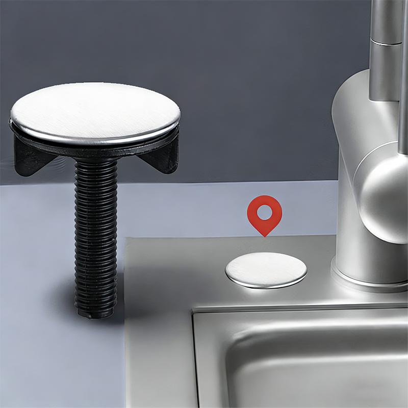 Sink Hole Sealing Cap All-Copper Decorative Cap/Plug Kitchen Sink Drain Plug/Soap Dispenser Plug Hole Plug Sink Hole Sealing Cap