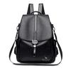 PU Backpack Women's Lightweight Backpack Multi-functional Shoulder Bag