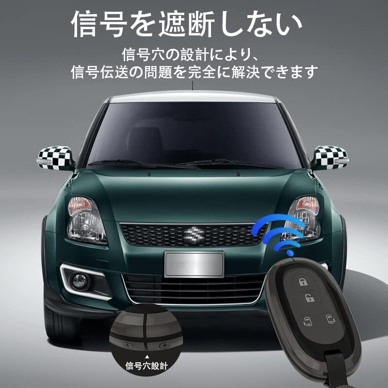 [XRise] Suzuki Key Case, TPU, Assembly Type Key Case, Zinc Metal, Key Bag, Compatible