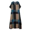 Women Summer Boho Floral Maxi Dress  Plus Size Loose V Neck Oversized Sundress Big 9052