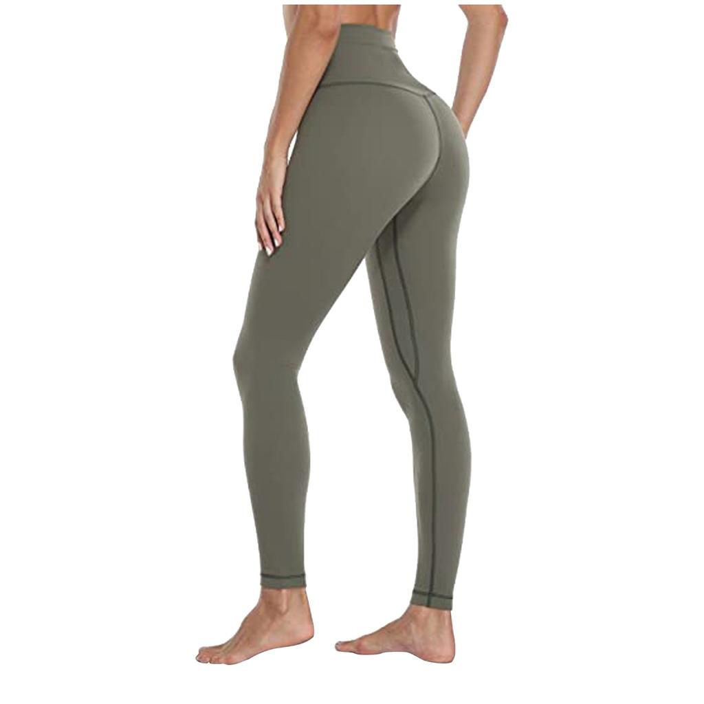 Womens Stretch Yoga Leggings Fitness Running Gym Sports Full Length Active Pants