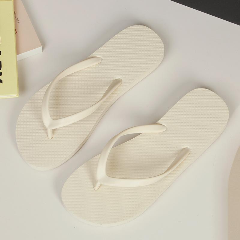 Beach Flip-flops Cool Slippers Women's Fashion Solid Color Versatile New Simple Classic Soft Bottom Summer Flip-flops Women
