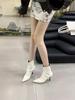 Autumn and winter new pointed thin heel high heel temperament French fashion sexy short boots