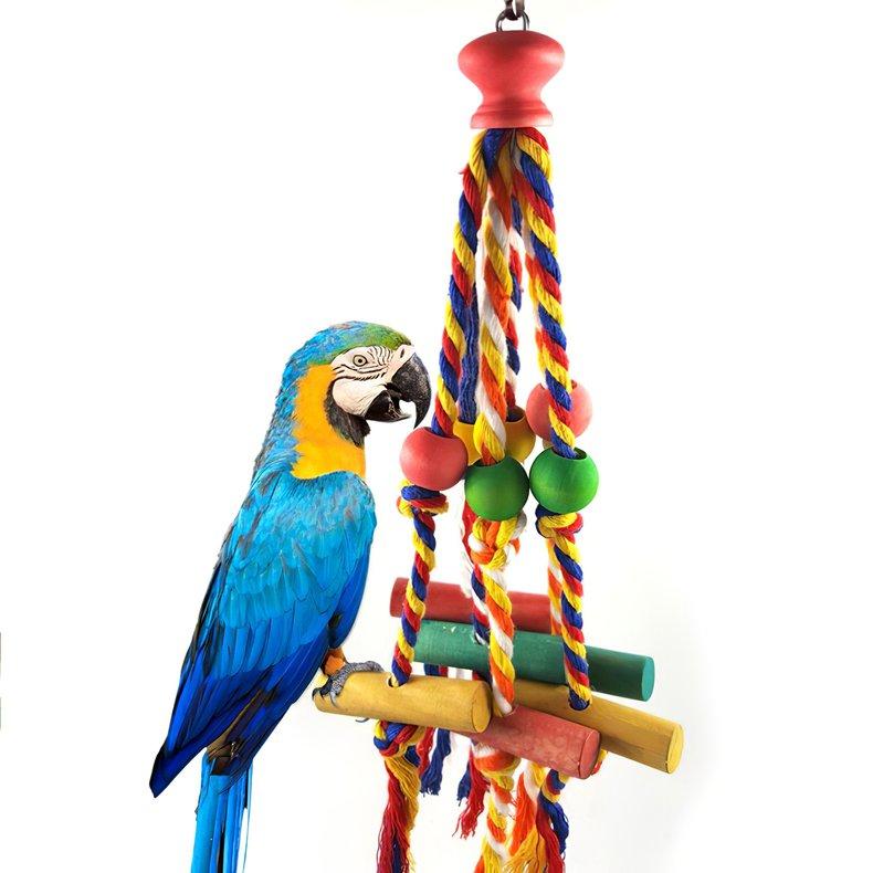 parrot rope toys
