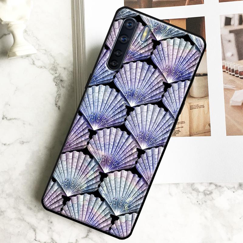 Sea Shells Case For Oppo A98 A78 A18 A38 A58 A40 A60 A80 A16 A76 A96 A17 A77 A74 A94 A54 A57S A15 Cover