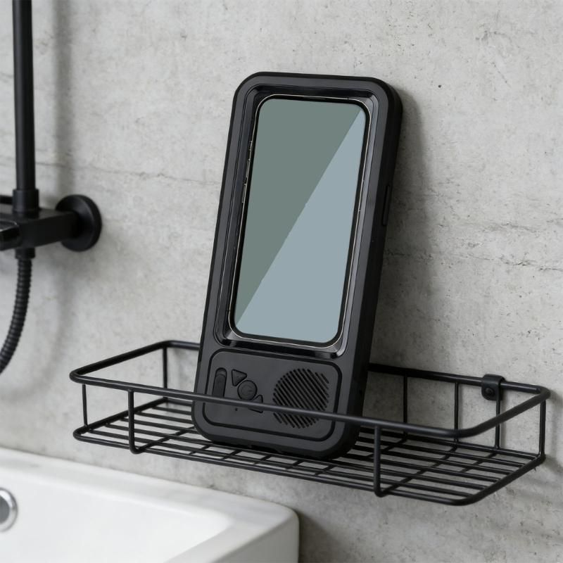 IPX4 Evaluated Bathroom Wireless Speaker With Long Permanent Power And Undistorted Sound For Relaxing Showers