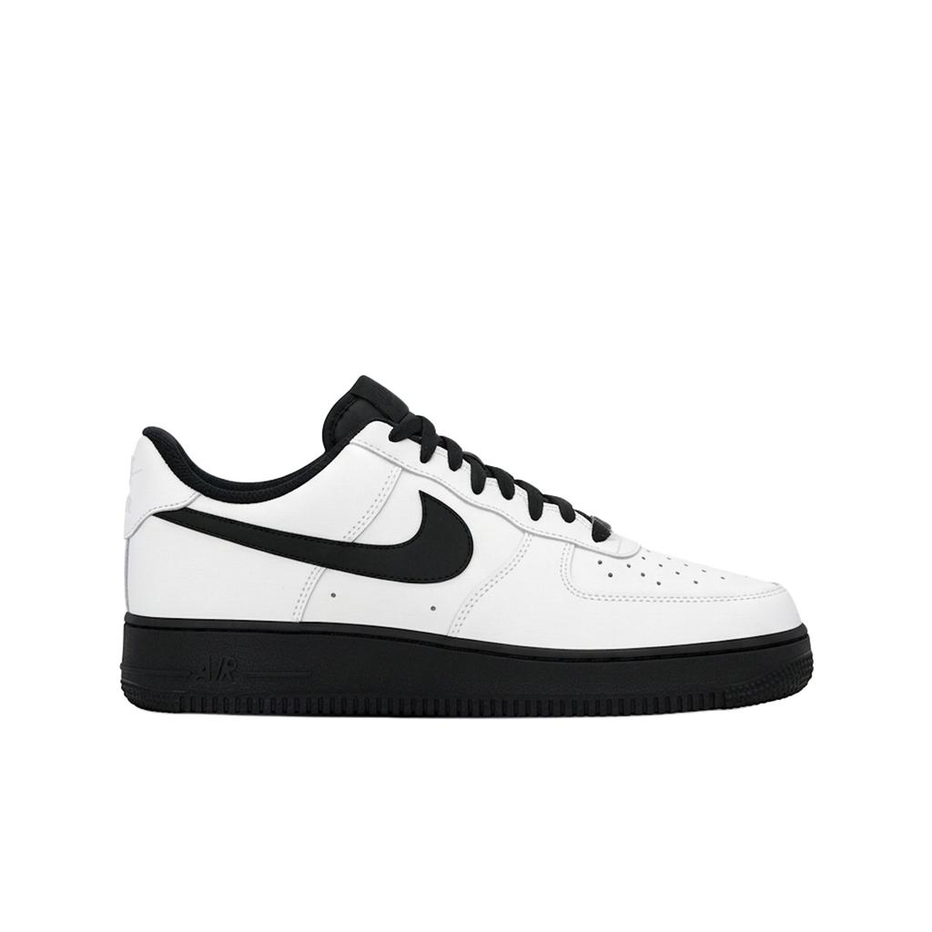 Nike Air Force 1 Resistenti all'abrasione Rialzanti Scarpe da Skateboard Basse Unisex Nero Bianco CW2288-001(Team577-1.0)