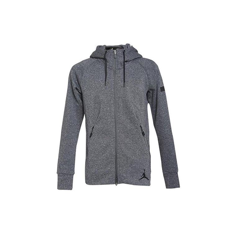 Jordan Jackets Men s Gray Hooded Thickened Other 809473-010 S