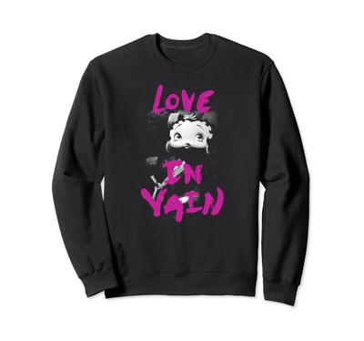Betty Boop Glamour Love In Vain Sweatshirt