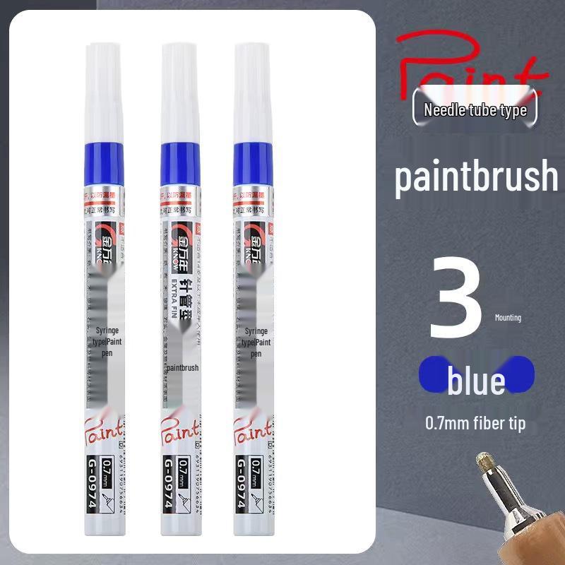 Jin Wannian Oil-Based Waterproof Touch-Up & Marking Pen for Metals