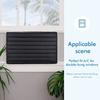 Indoor Conditioner Cover AC Unit Cover For Window Units, Window AC Unit Cover For Inside, Double Insulation With Elastic Strap