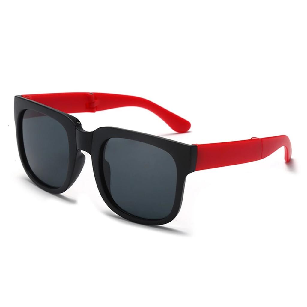 Children Foldable Portable Square Sunglasses for Kids Vintage Sports UV400 Shades Glasses Boys Girls Baby Summer Outdoor Eyewear