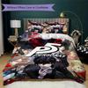 Persona Pattern Bedding uilt Set uilt Cover Pillowcase Home Decoration Birthday Gift (1 * duvet cover + 2 * pillowcase without core)106