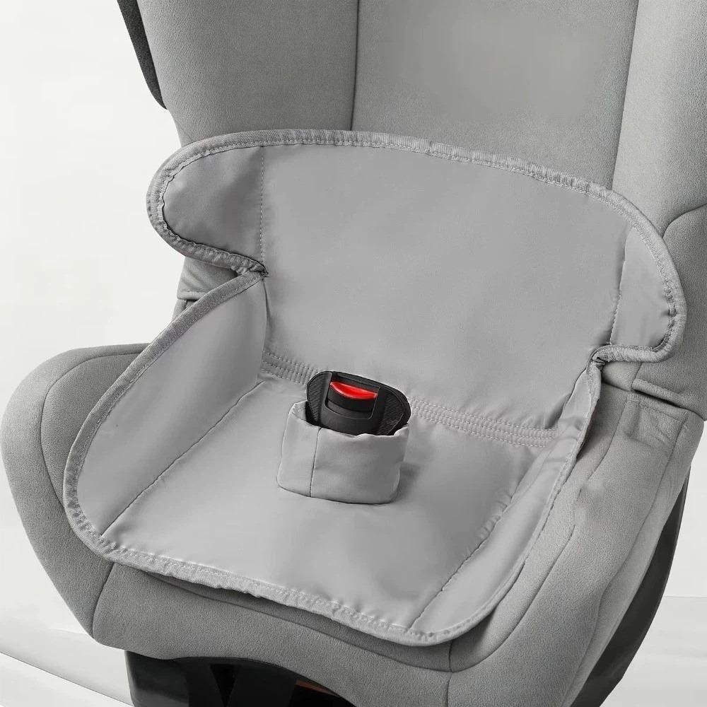 

3 Layer Waterproof Infant Safety Seat Diaper Pad Anti-Slip Child Dining Seat Cushion Travel серый