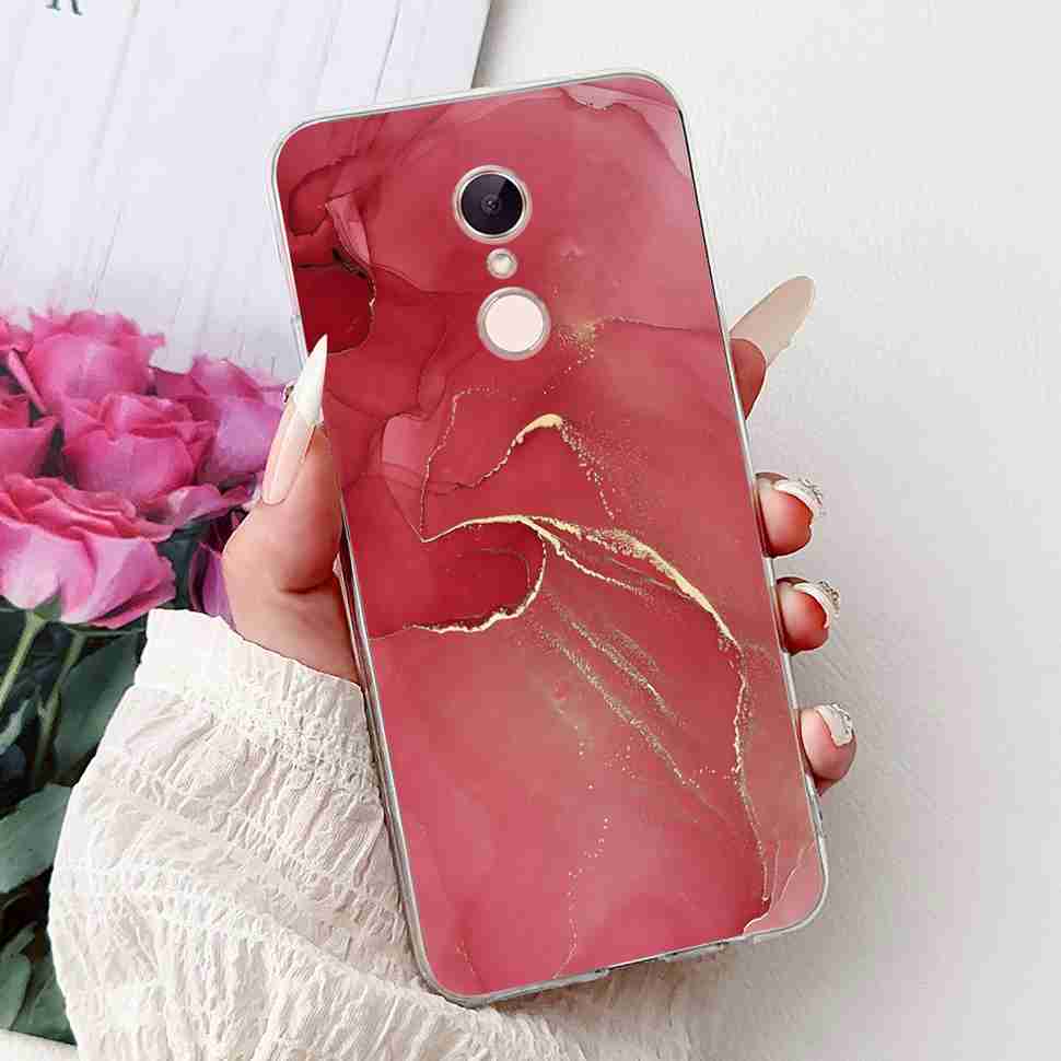 For Xiaomi Redmi 5 MDG1 5.7" Case Fashion Girl Flower Soft Silicone TPU Cover For Redmi5 REDMI 5 MDI1 Shockproof Phone Cases